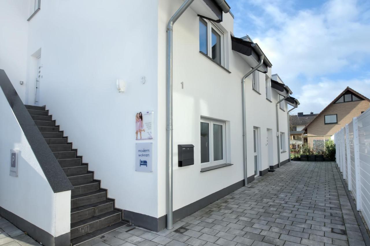 Modern Wohnen I Smart Tv I Terrasse I 2X Parkplatz I 2 Schlafzimmer I 6 Schlafplaetze 바트왼하우젠 외부 사진